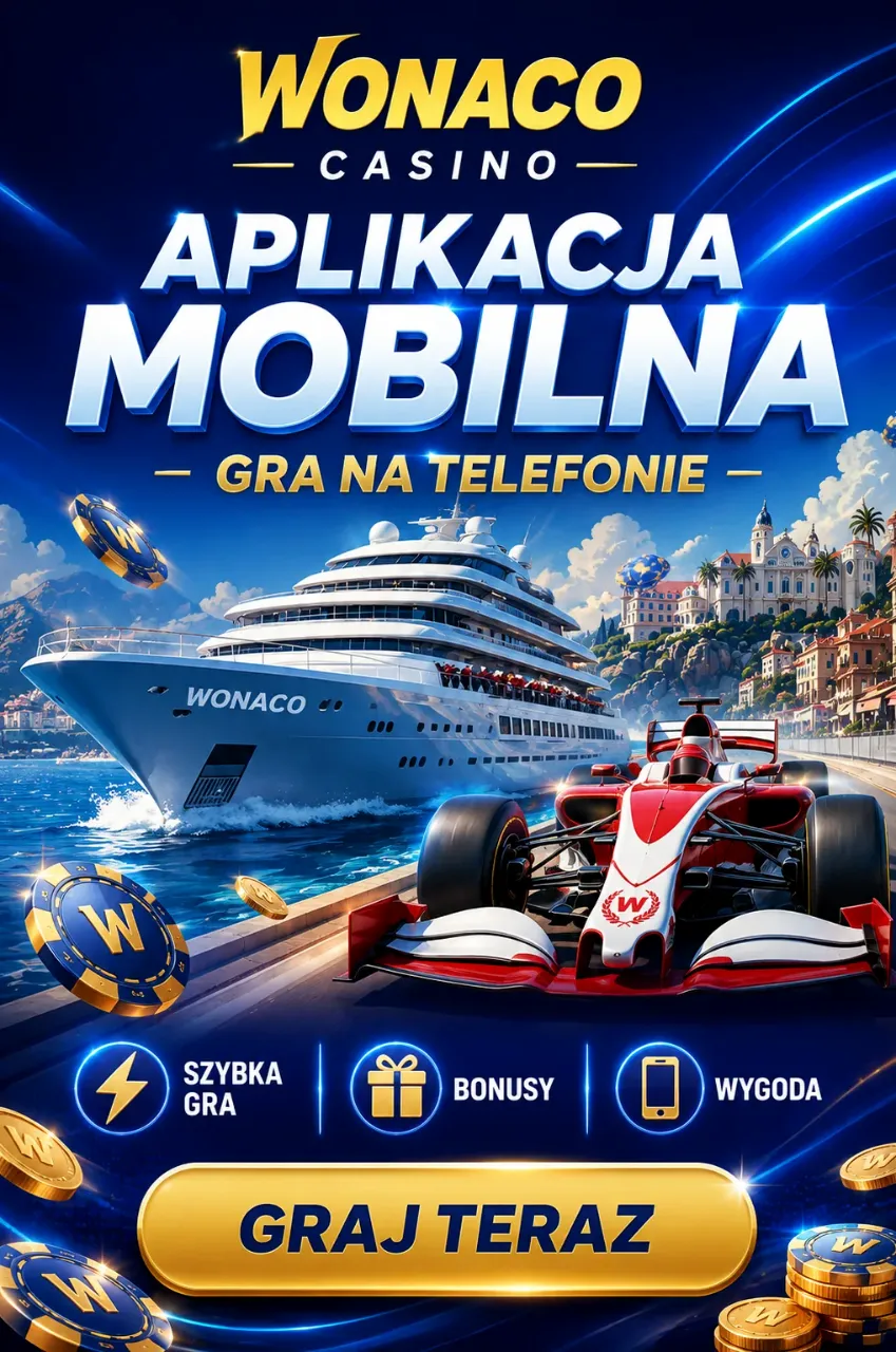 Wonaco Casino — Aplikacja Mobilna i Gra na Telefonie